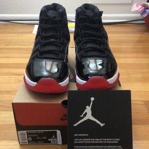 Jordan Bred 11 Size 8